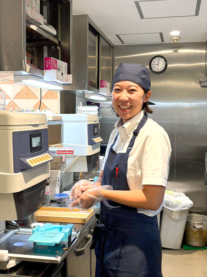 田中店長の写真 